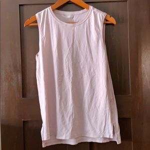 Lululemon light pink tank top